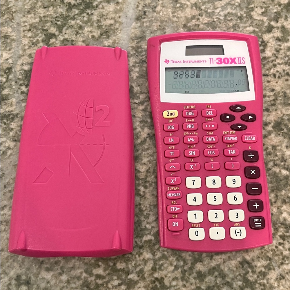 Texas Instruments TI-30X IIS Pink Calculator